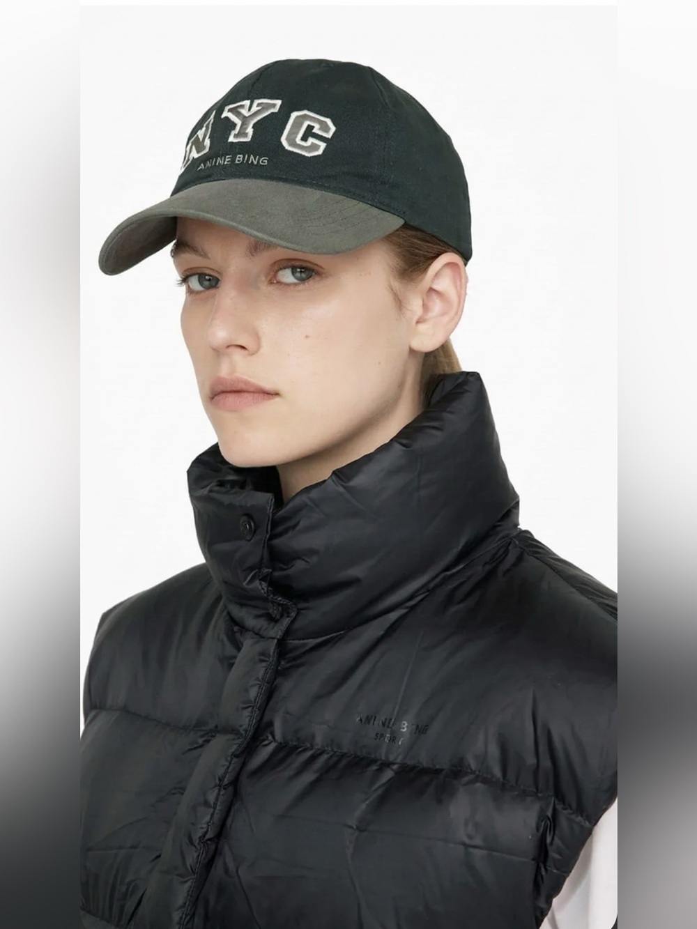 ANINE BING Sport Jeremy NYC Baseball Cap